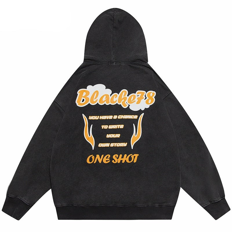 "Big Arrows" Graphic Unisex Streetwear Vintage Women Men Y2K Hoodie