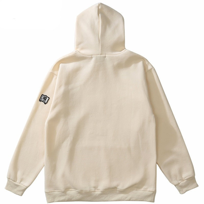 "Catch The Falling" Unisex Men Women Streetwear Graphic Hoodie
