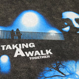 "Taking A Walk" Graphic Unisex Streetwear Vintage Women Men Y2K T-Shirt