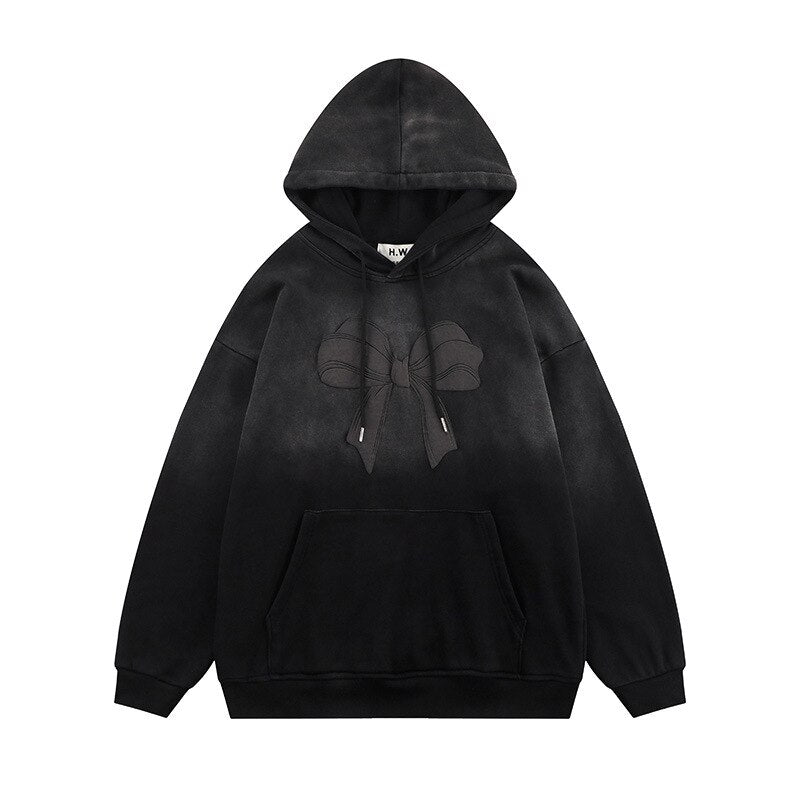 "Bow Tie" Unisex Men Women Streetwear Graphic Hoodie
