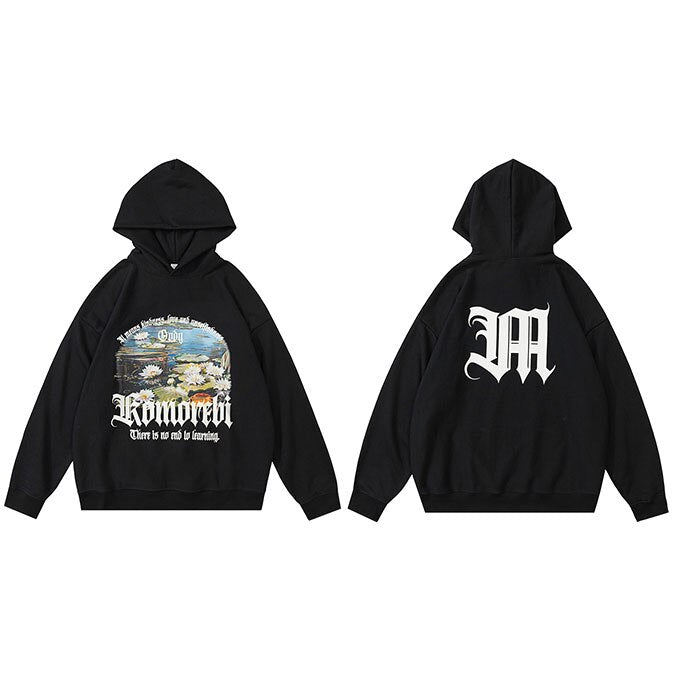 "In The Woods" Graphic Unisex Streetwear Vintage Women Men Y2K Hoodie