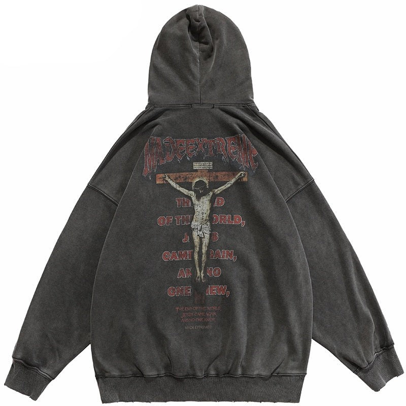 "The Fallen One" Unisex Men Women Streetwear Graphic Hoodie