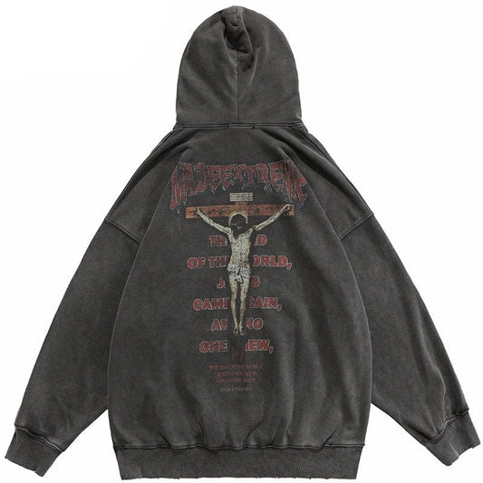 "The Fallen One" Unisex Men Women Streetwear Graphic Hoodie