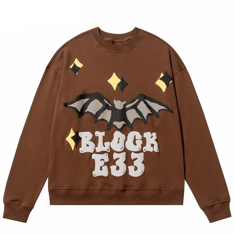 "Flying Down" Unisex Men Women Streetwear Graphic Sweatshirt