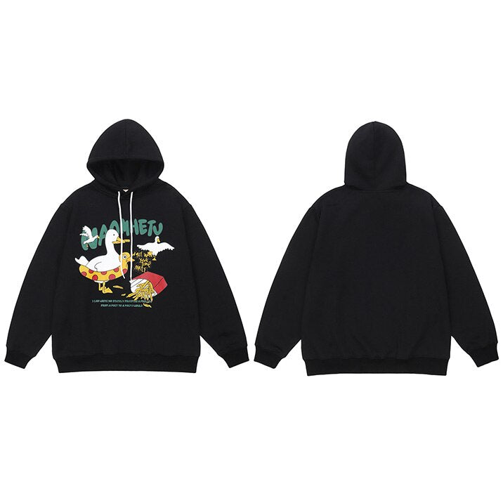 "Around In Circles" Unisex Men Women Streetwear Graphic Hoodie