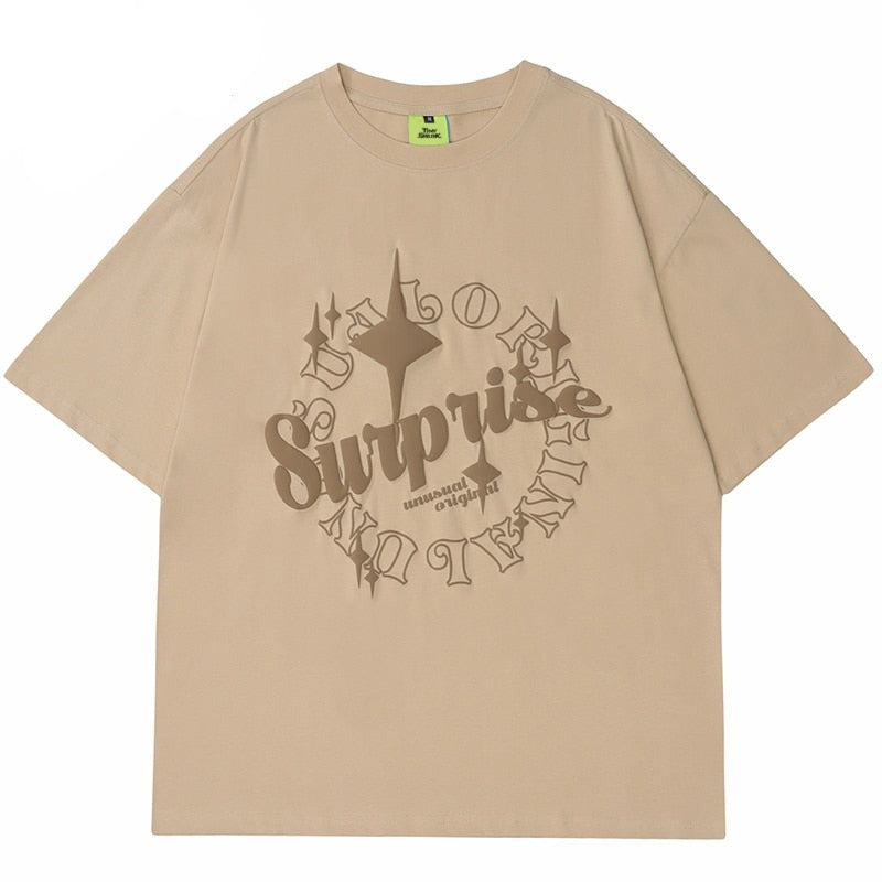 "Surprise" Graphic Unisex Streetwear Vintage Women Men Y2K T-Shirt