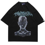 "Death Stare" Unisex Men Women Streetwear Graphic T-Shirt