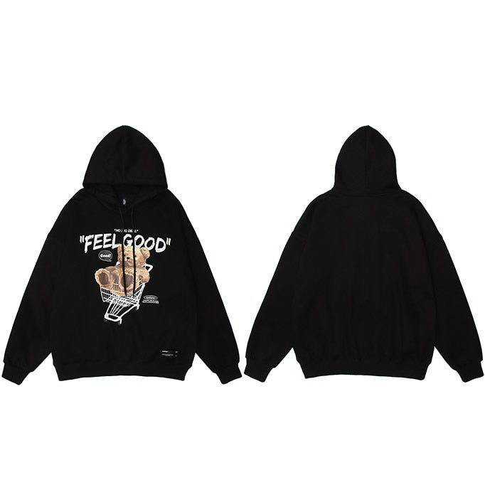 "Feel Better" Unisex Men Women Streetwear Graphic Hoodie
