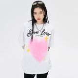 "C Lover Boy" Graphic Unisex Streetwear Vintage Women Men Y2K T-Shirt