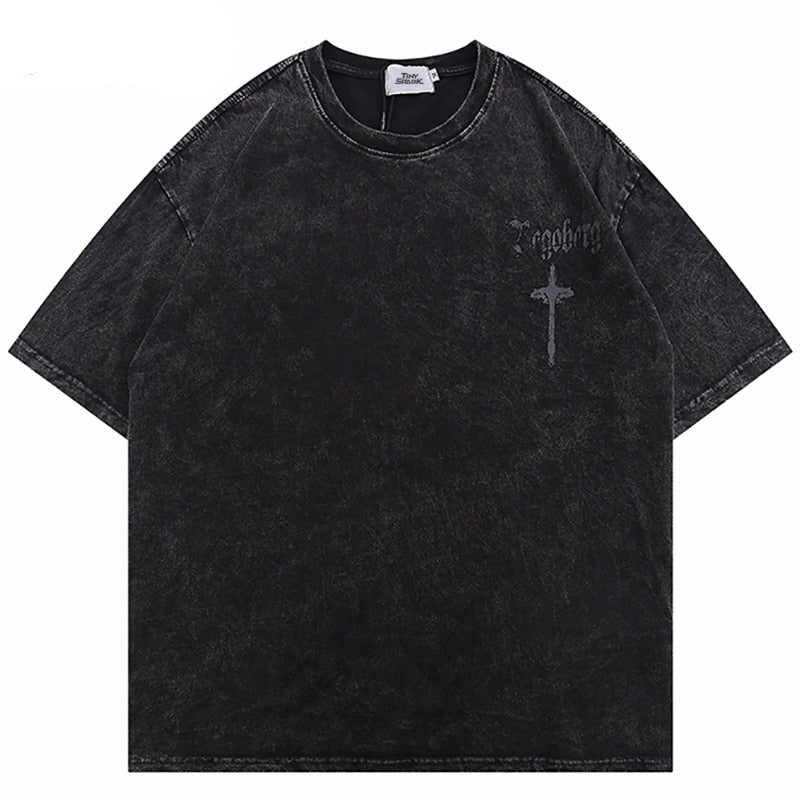 "Forbidden" Graphic Unisex Streetwear Women Men Y2K T-Shirt