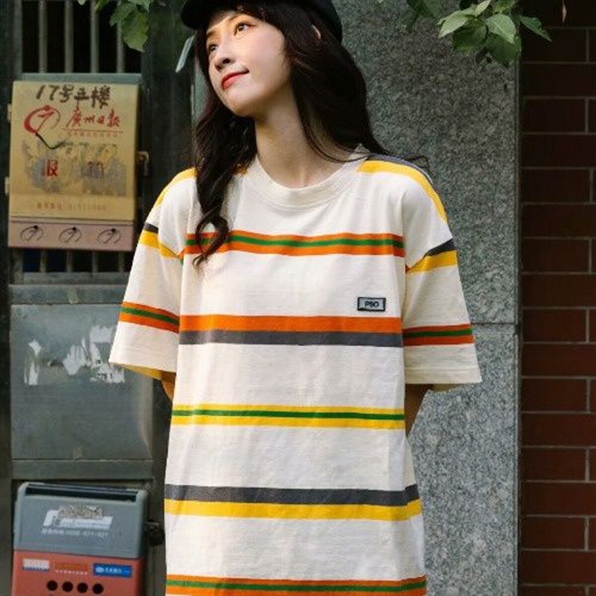 "First Day" Unisex Men Women Streetwear Graphic T-Shirt