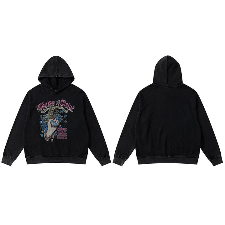 "Going For A Cruise" Graphic Unisex Streetwear Women Men Y2K Hoodie