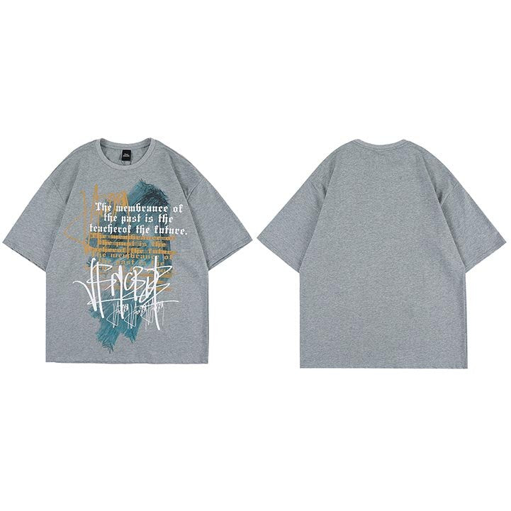 "The Past Life" Graphic Unisex Streetwear Vintage Women Men Y2K T-Shirt