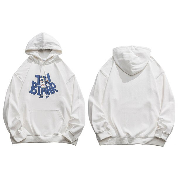 "Fresh Air" Graphic Unisex Streetwear Women Men Y2K Hoodie