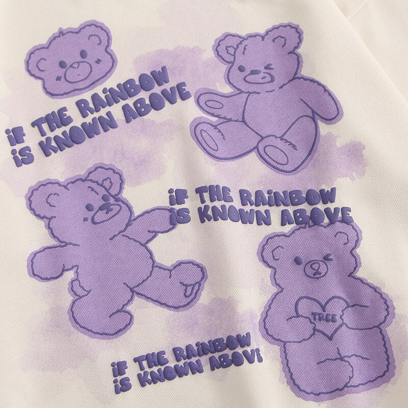 "Chase The Rainbow" Unisex Men Women Streetwear Graphic Hoodie