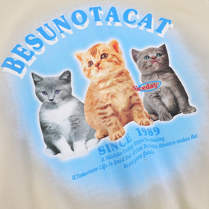 "Big Family" Graphic Unisex Streetwear Vintage Women Men Y2K Sweatshirt