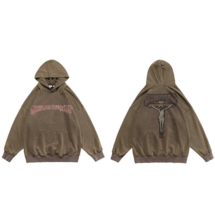 "The Fallen One" Unisex Men Women Streetwear Graphic Hoodie