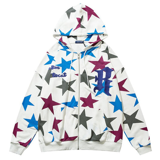 "Star Boy" Graphic Unisex Streetwear Vintage Women Men Y2K Hoodie