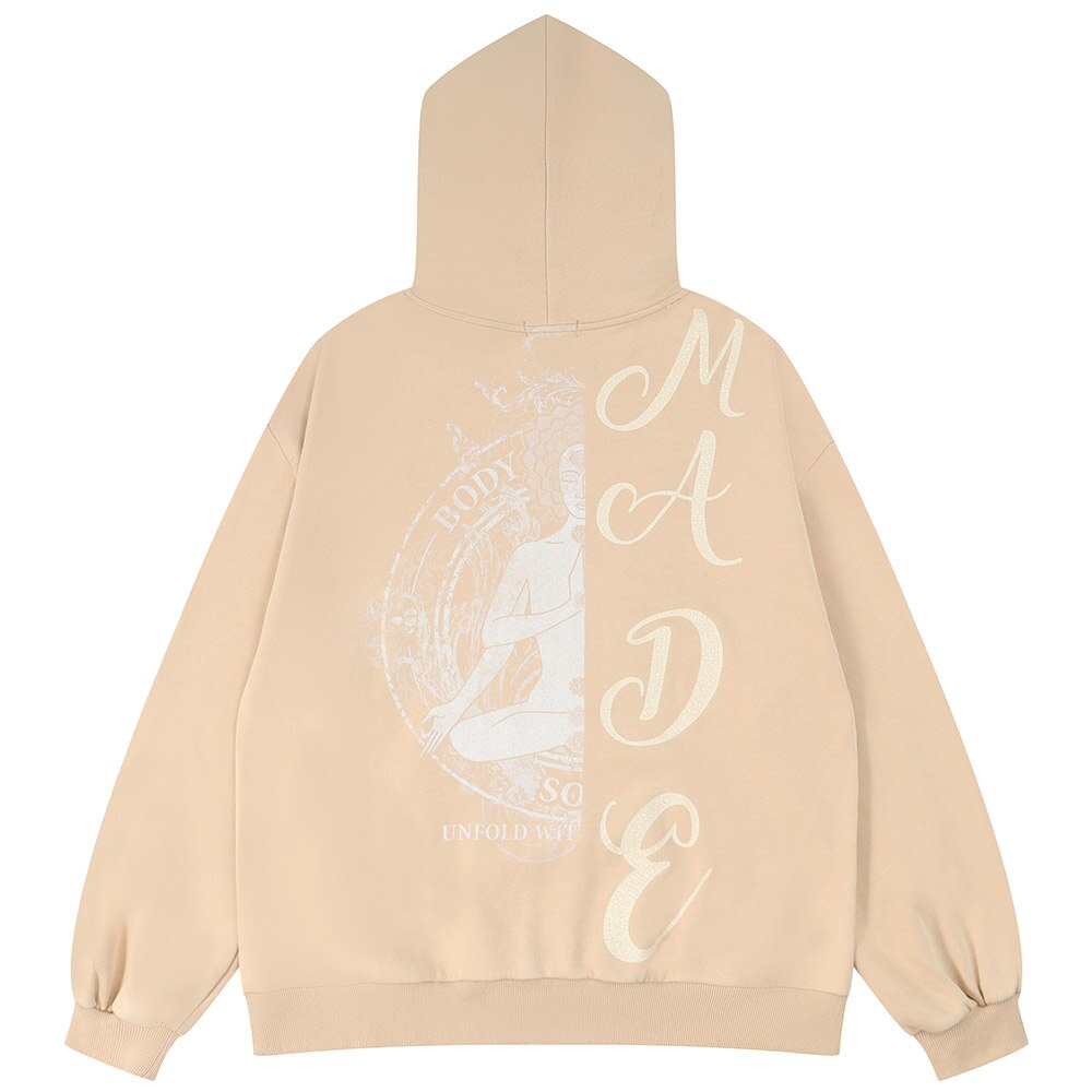 "Heart & Soul" Graphic Unisex Streetwear Vintage Women Men Y2K Hoodie