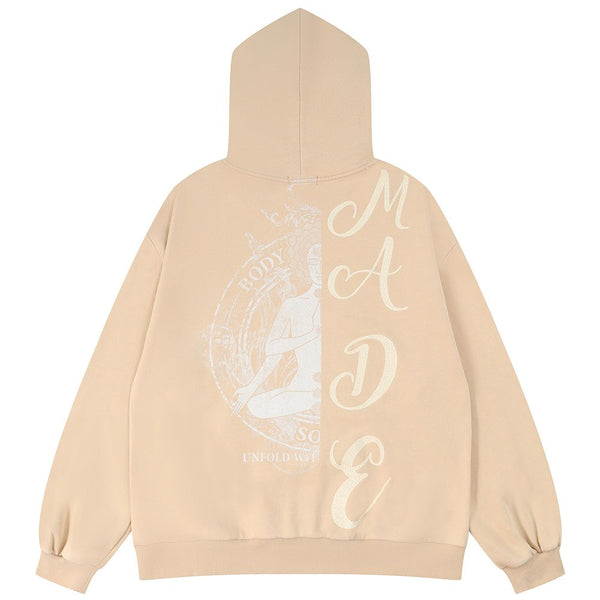 "Heart & Soul" Graphic Unisex Streetwear Vintage Women Men Y2K Hoodie