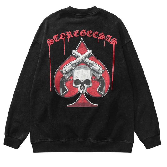 "Twin Target" Graphic Unisex Streetwear Vintage Women Men Y2K Sweatshirt