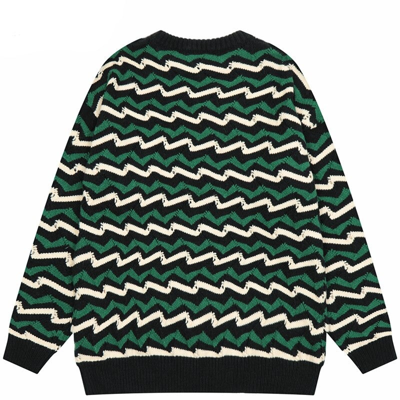 "Rough Head" Graphic Unisex Streetwear Vintage Women Men Y2K Sweater