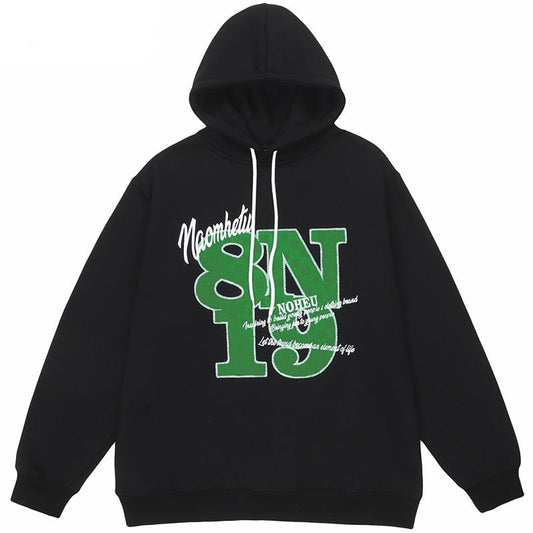 "Player 89" Graphic Unisex Streetwear Vintage Women Men Y2K Hoodie