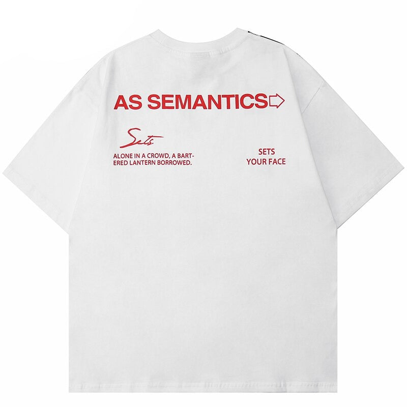 "People" Unisex Men Women Streetwear Graphic T-Shirt
