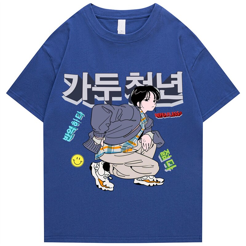 "I'm Fearless" Men Women Streetwear Unisex Graphic T-Shirt