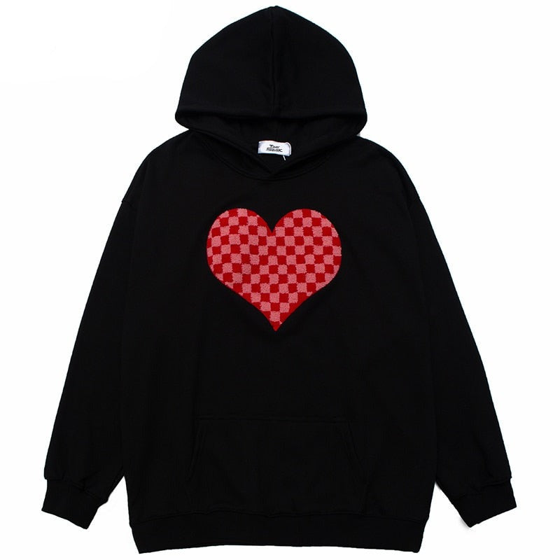 "Dotted Chest" Unisex Men Women Streetwear Graphic Hoodie