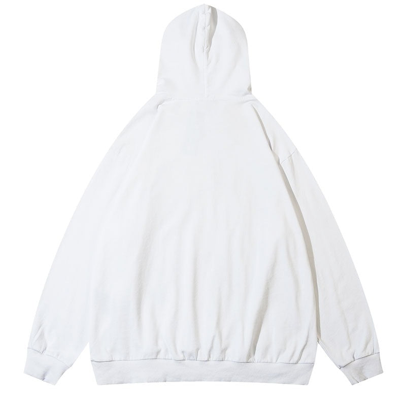 "Open Mouth" Graphic Unisex Streetwear Vintage Women Men Y2K Hoodie