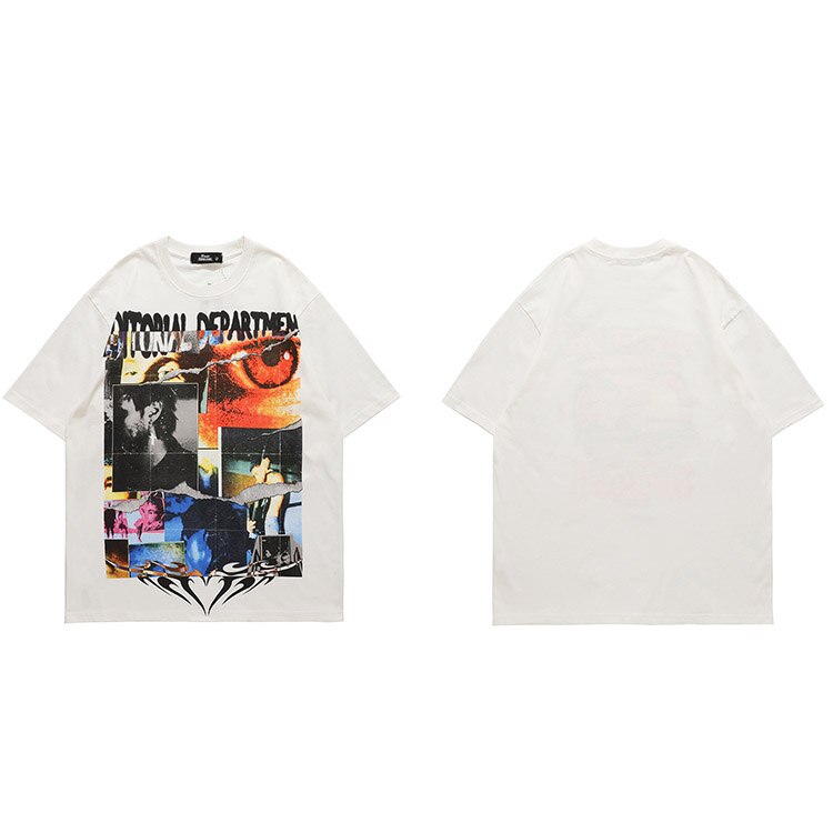 "Punk Rock" Graphic Unisex Streetwear Vintage Women Men Y2K T-Shirt