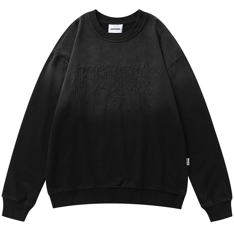 "Tombstone" Graphic Unisex Streetwear Vintage Women Men Y2K Sweatshirt