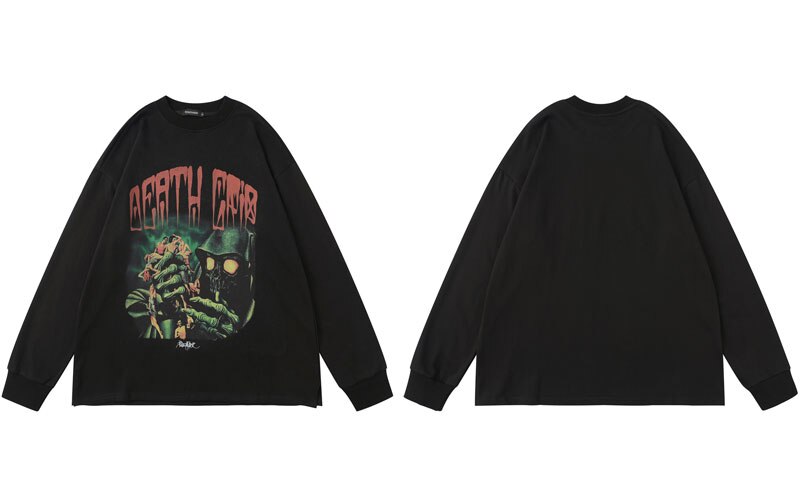 "Scarecrow" Graphic Unisex Streetwear Vintage Women Men Y2K Hoodie
