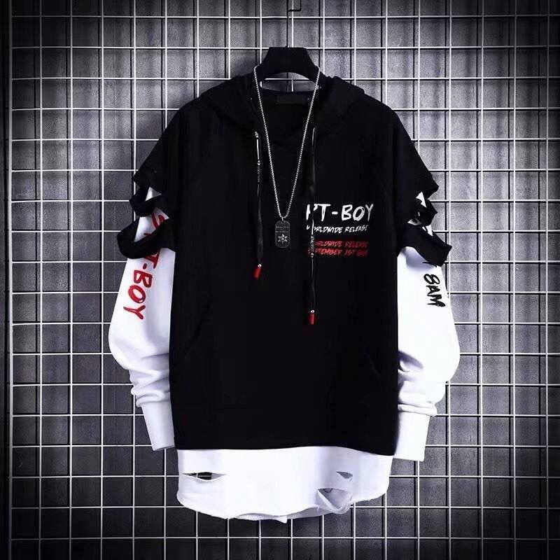 "PT Boy" Graphic Unisex Streetwear Vintage Women Men Y2K Sweatshirt