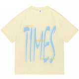 "Good Times" Graphic Unisex Streetwear Women Men Y2K T-Shirt