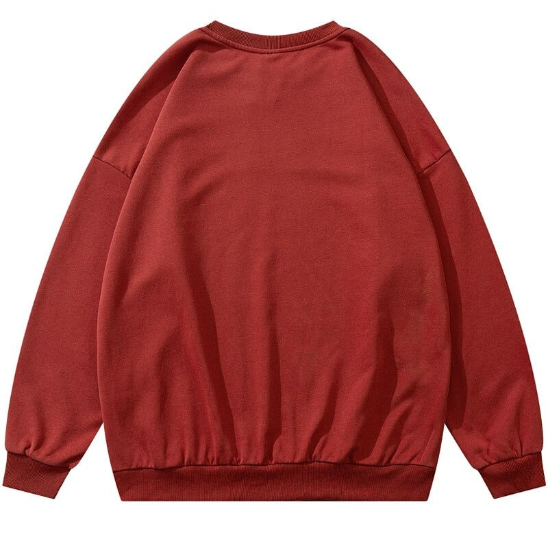 "Truth Or Dare" Graphic Unisex Streetwear Vintage Women Men Y2K Sweatshirt