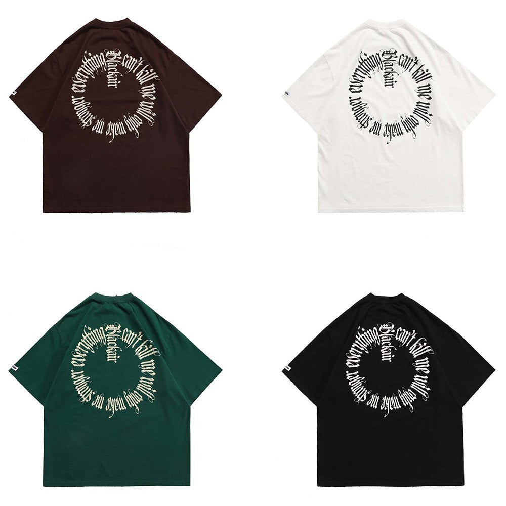 "Triple Crown" Graphic Unisex Streetwear Vintage Women Men Y2K T-Shirt