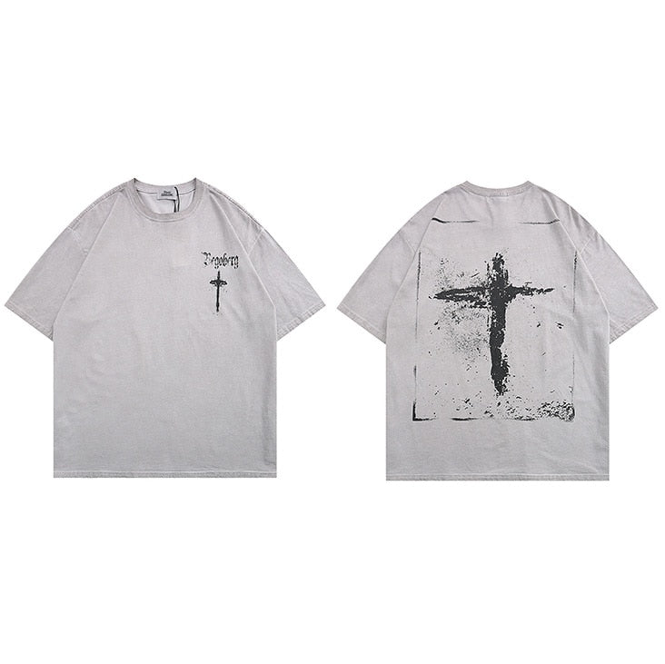 "Forbidden" Graphic Unisex Streetwear Women Men Y2K T-Shirt