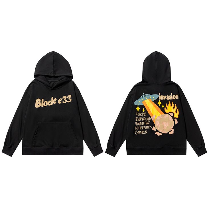 "Secret Invasion" Graphic Unisex Streetwear Vintage Women Men Y2K Hoodie