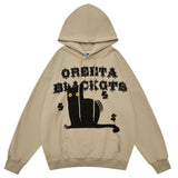 "Open Gates" Graphic Unisex Streetwear Vintage Women Men Y2K Hoodie