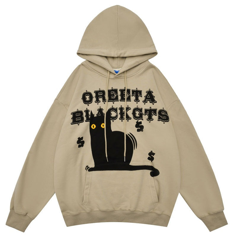 "Open Gates" Graphic Unisex Streetwear Vintage Women Men Y2K Hoodie