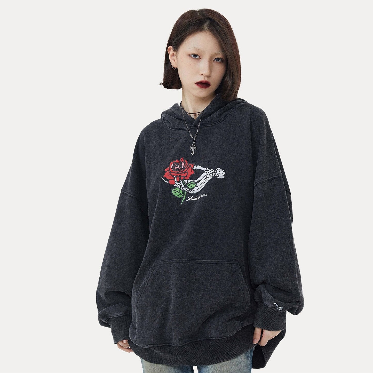 "Dead Rose" Unisex Men Women Streetwear Graphic Hoodie
