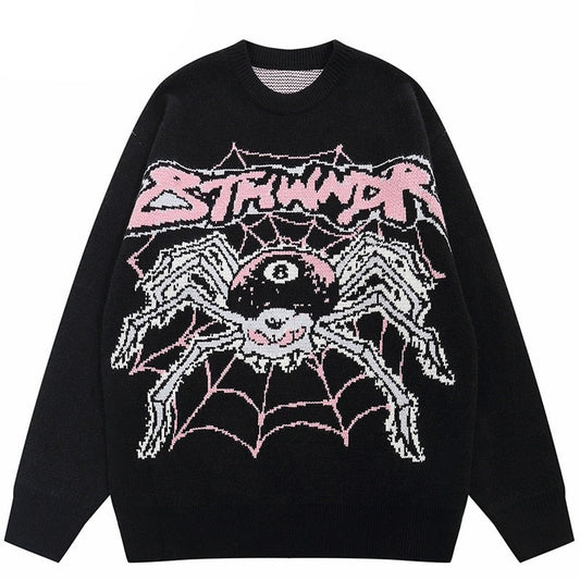 "Eight Legs" Unisex Men Women Streetwear Graphic Sweater