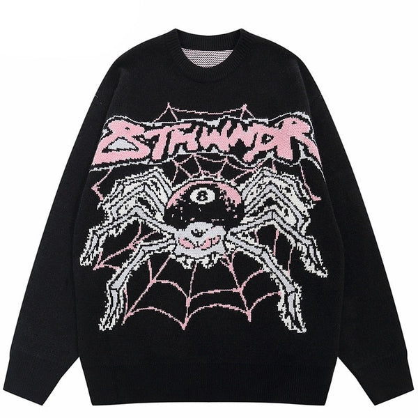 "Eight Legs" Unisex Men Women Streetwear Graphic Sweater