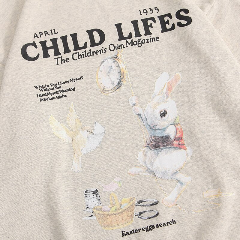 "Children Lies" Unisex Men Women Streetwear Graphic Sweatshirt