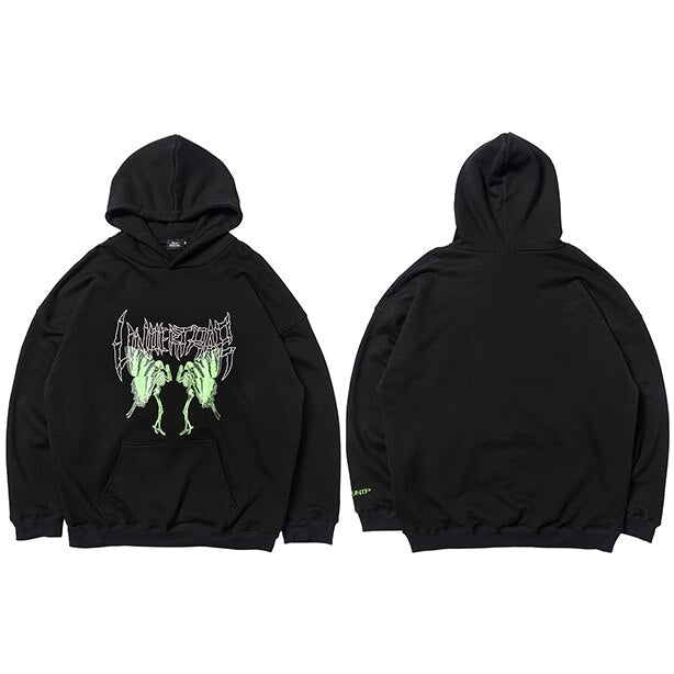 "Dance All Night" Unisex Men Women Streetwear Graphic Hoodie