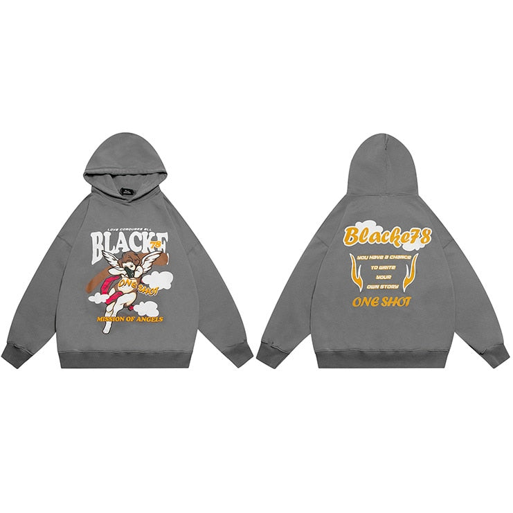 "Big Arrows" Graphic Unisex Streetwear Vintage Women Men Y2K Hoodie