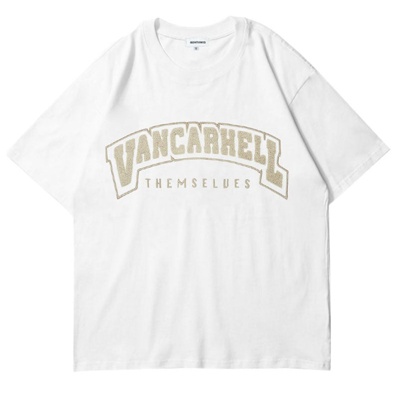 "Themselves" Graphic Unisex Streetwear Vintage Women Men Y2K T-Shirt
