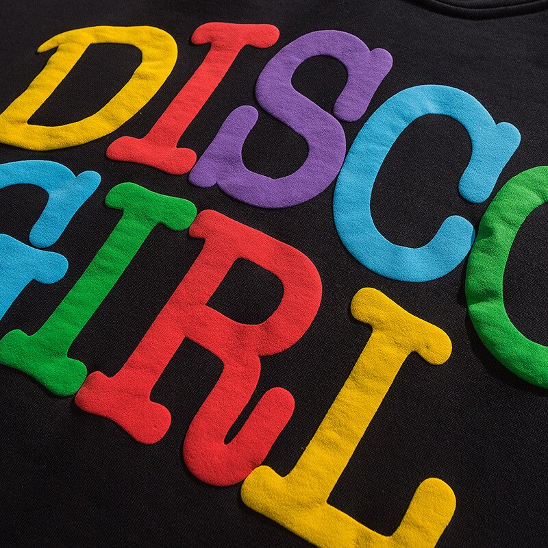 "Disco Girl" Unisex Men Women Streetwear Graphic Hoodie